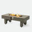 Table de foyer en fer 42 pouces