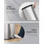 Kitchen Bin 50L, Recycling Bins for Kitchen, Stainless Steel Pedal Bin with Soft-Close Lid, Rubbish Bins with Handle, Removable Inner Bucket, 15 Bin Bags -123495709