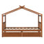 Lit pour enfant avec tiroirs et structure en pin massif Hunter House-118380366-118380369
