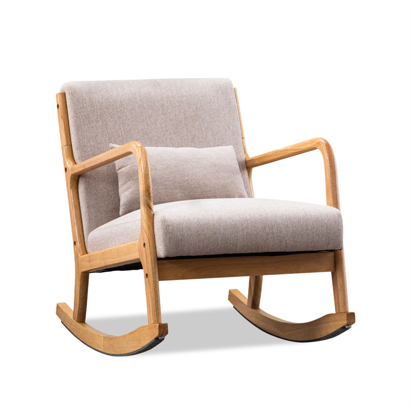 Chaise berçante, Beige