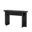 OMCHOM Console de 55 pouces avec 2 tiroirs, Mid-Century moderne avec entrée cannelée-129185127-129185123-129185130
