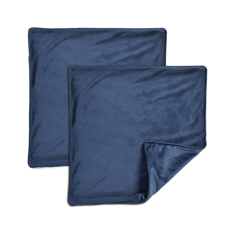 Square Pillow Cover, Navy