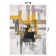 Doucette Abstract Ivory/Gold/Gray Area Rug