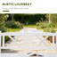 Banc de jardin de style nordique, banc de jardin en bois