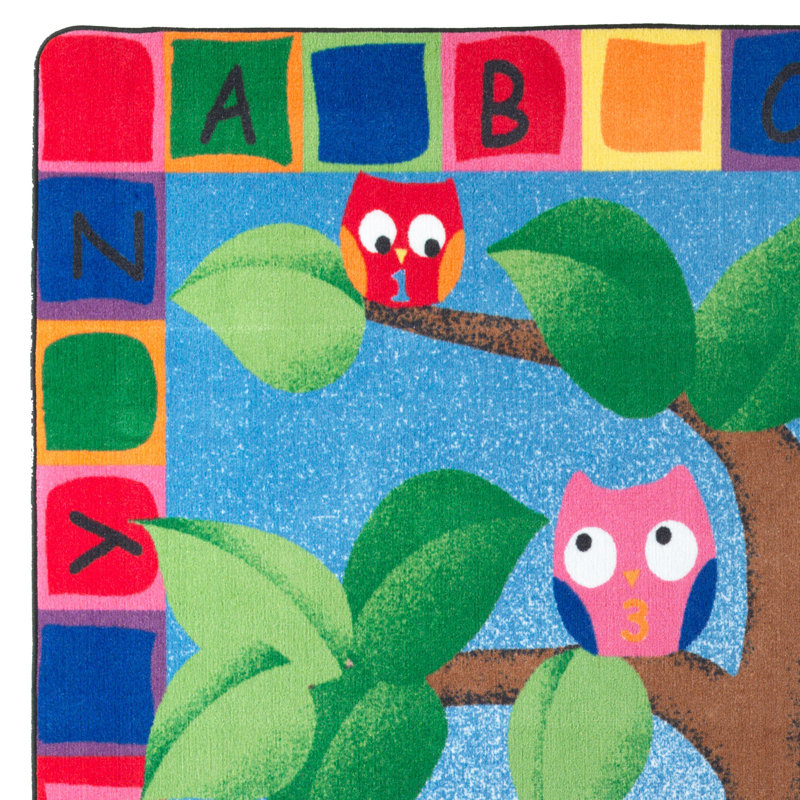Tapis vert/bleu Mccarty