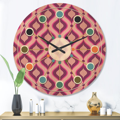 Solid Wood Wall Clock