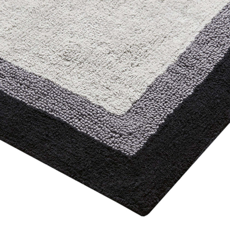 Skid Resistant Tufted Bath Rug, Single - 20"L x 30"W