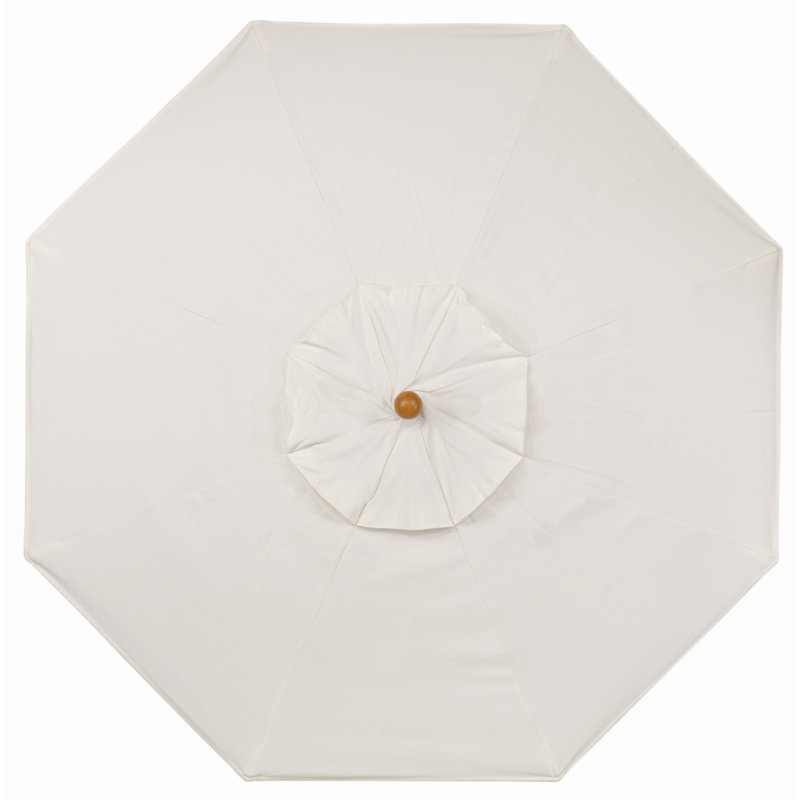 Oxford 72 in. W Octagonal Market Umbrella, Canvas Natural Sunbrella® Canvas