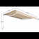 Yaheetech 294cm W x 241cm D Polyester Beige Cover Retractable Patio Awning
