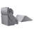 Orthopedic Bed Wedge Pillow 4 Pcs Adjustable for GERD Sleep Back Leg Neck