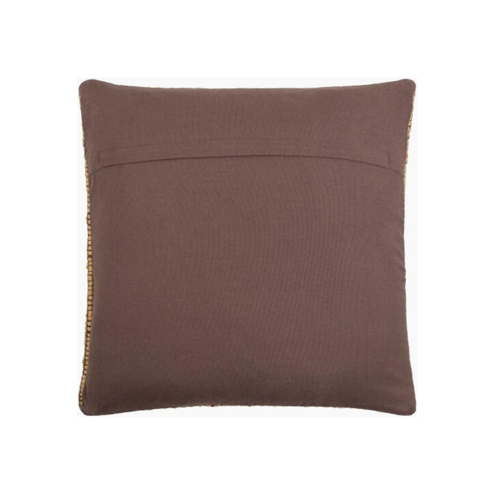 Twareg Geometric Jute / Sisal Throw Pillow, Polyester, 22"H x 22"W