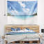 Tapisserie panoramique paysage marin majestueux des Seychelles-28486651
