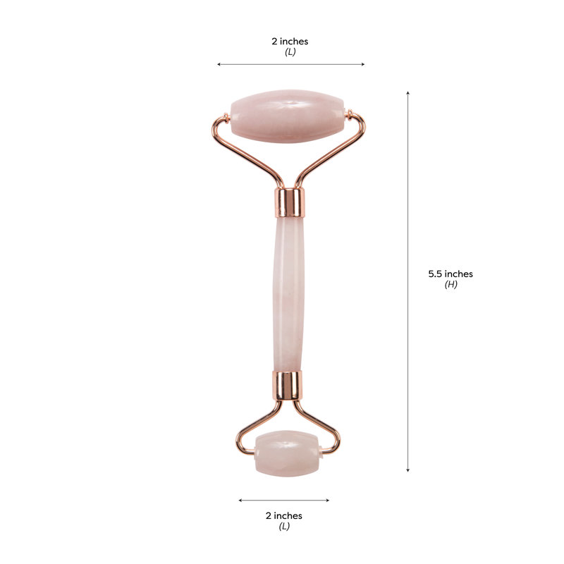 Cobscook Symple Stuff Dual Sides Facial Roller, Quartz
