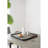 28.7X3.9X24.4" Fabius Iron Tray With Handle, Square