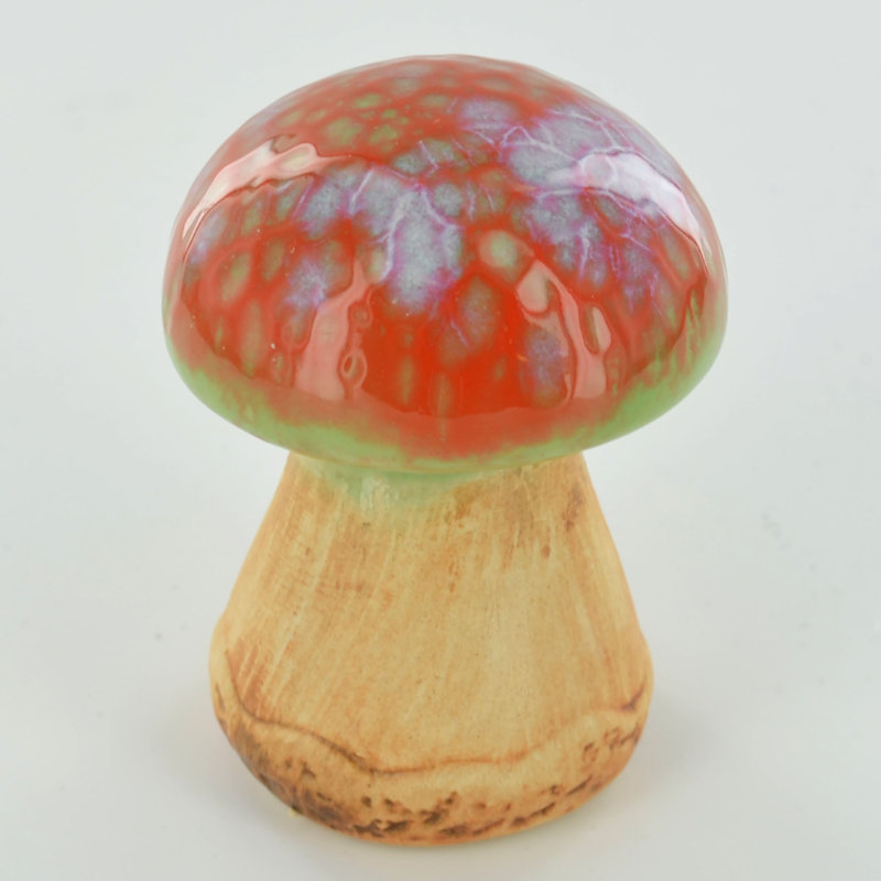 Reich Ceramic Toadstool Statue