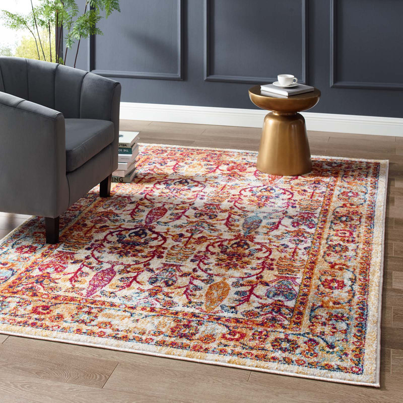 Tapis Khalida Entourage Jessa, Rectangle de 5 pi x 8 pi