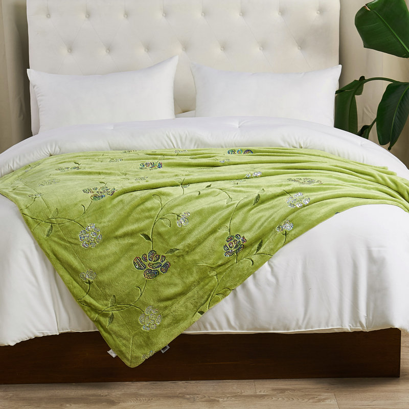 Throw Blanket, Green