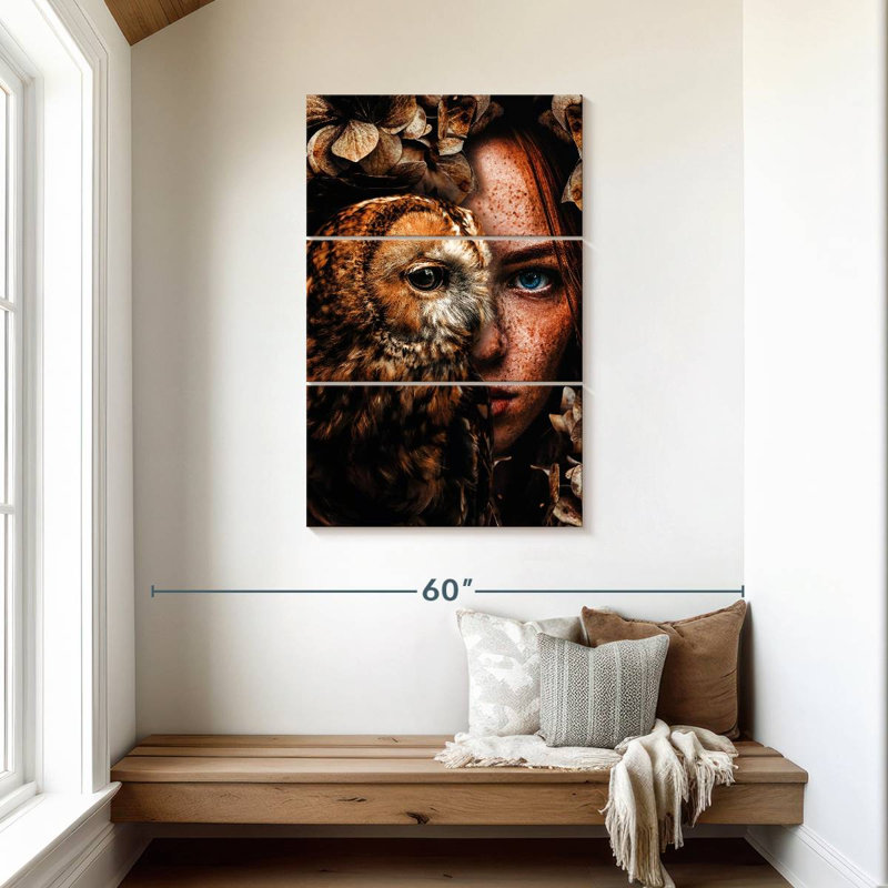 Brampt Redhead, 45" H x 28" W