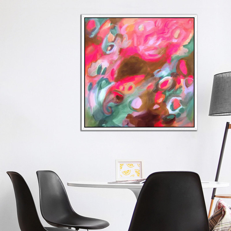 Sweetness 1 Piece Wall Art on Canvas, 93.98 cm H x 93.98 cm W, White Framed