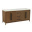 Freestanding Standard With Marble Top-482271109