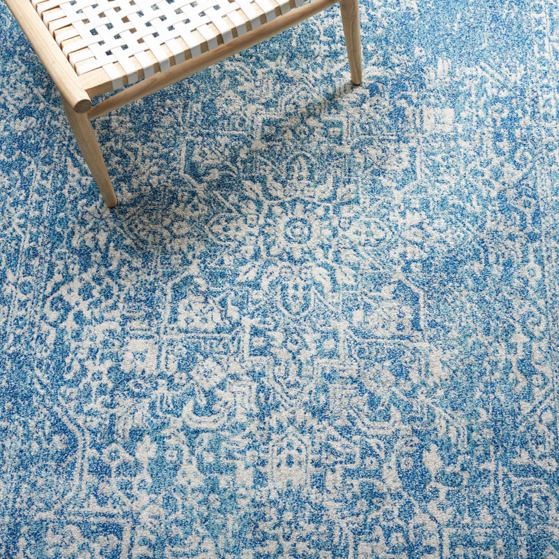 Guidi Performance Oriental Rug, Square 5'1"