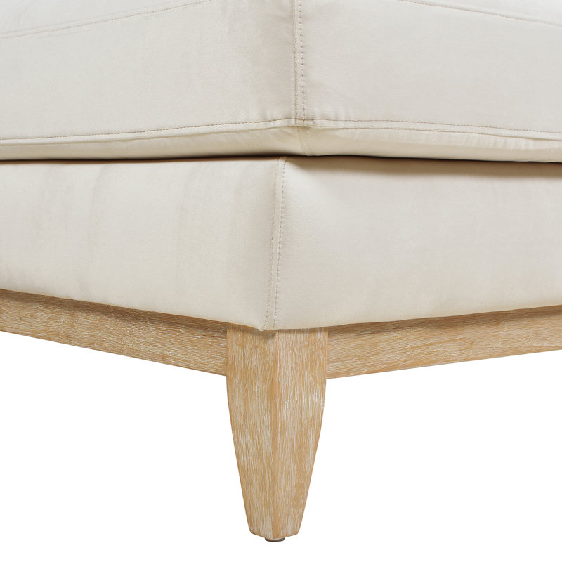 Pera Velvet Chaise Lounge