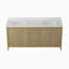 Meuble-lavabo mural 54 po avec lavabo double-1852960427