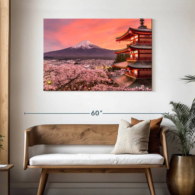 Pagode Kavia Mount Fuji, H 30 po x l 45 po