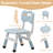 Kids Chair, 3 Level Height Adjustable Kid Chair, Plastic Toddler Chairs for Children Boys Girls Age 2-6, Suitable for Home Family Classroom Nursery Indoor Use-1471933672