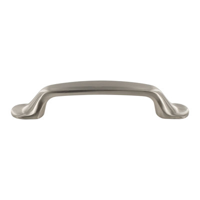 Outwater 25 Pack Brushed Nickel Aluminum Cabinet And Drawer Pulls – 96Mm (3.75") Center To Center, Sleek Aluminum Construction