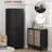 Buzia 63" 2-Door Kitchen Pantry, Freestanding Storage Cabinet with 5-tier Shelving and 2 Adjustable Shelves,wood-1207444645