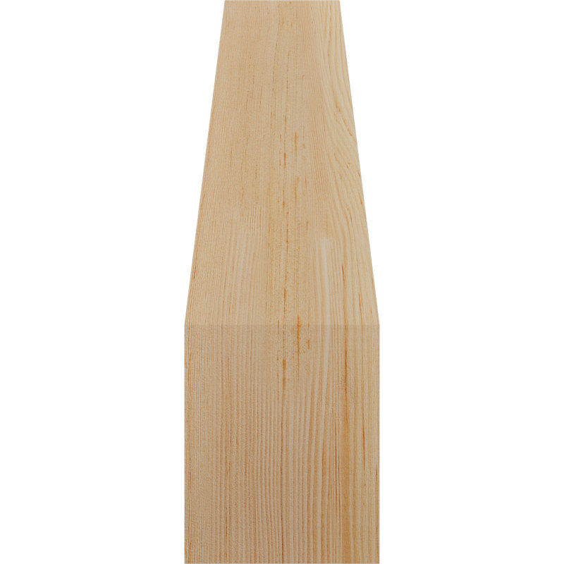 Attelle de genou olympique, Sapin de Douglas, H 20 po x l 5,5 po x P 16 po, Attelle lisse