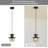 Jadesha 1 - Light Black Single Pendant