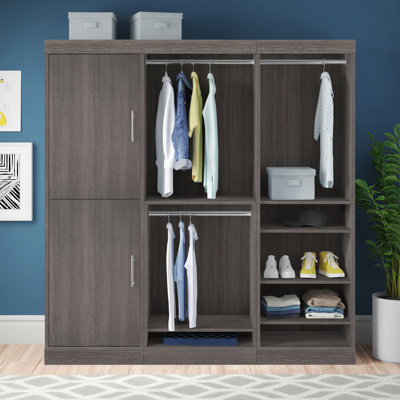 Tymiesha 80'' Closet System