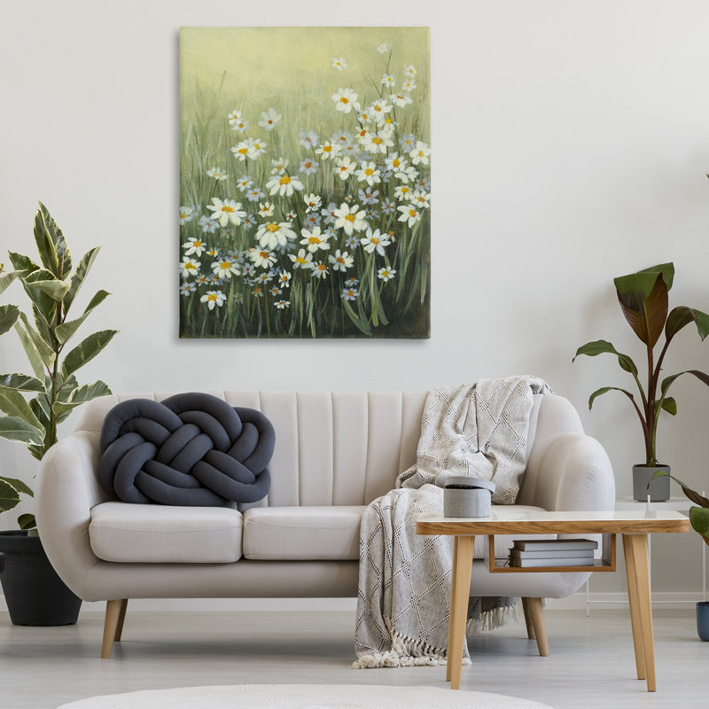 «Daisy Field Garden» par Lanie Loreth, H 48 po x l 36 po