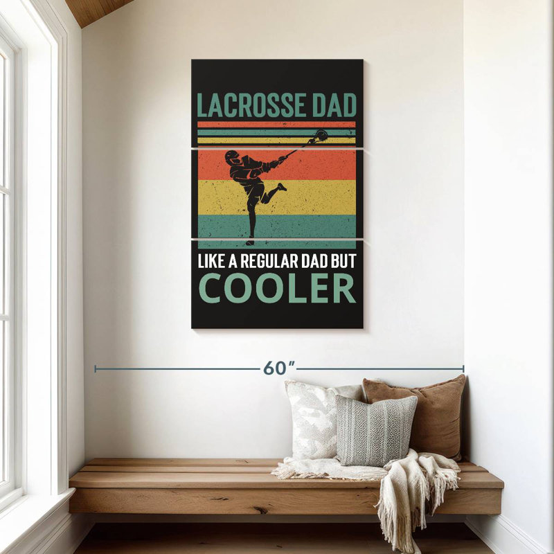 Sirci Lacrosse Dad, H 45 po x l 28 po