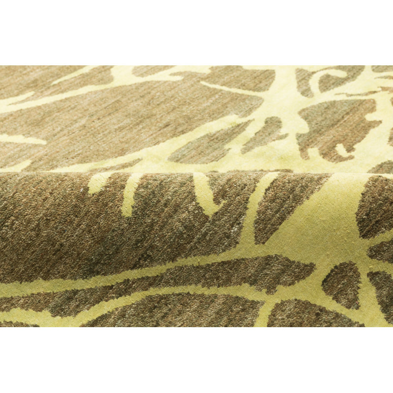 Hand Knotted Abstract Rug
