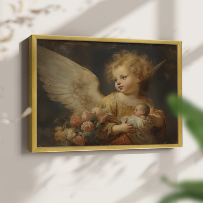 Angels From Above-LX -Framed Print - Restickable
