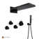 AquaRhapsody Thermostatic Complete Shower System with Rough in-Valve
