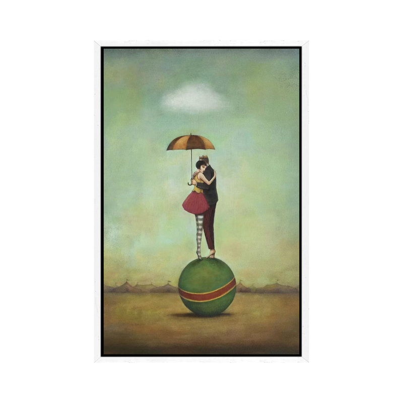 Duy Huynh - Print on Canvas, 101.6 cm H x 66.04 cm W, White Floater Framed