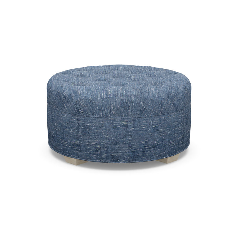Round Ottoman, 8786-70, Sandstone