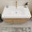 35.4" Wall-Mounted Single Bathroom Vanity Set-70381331