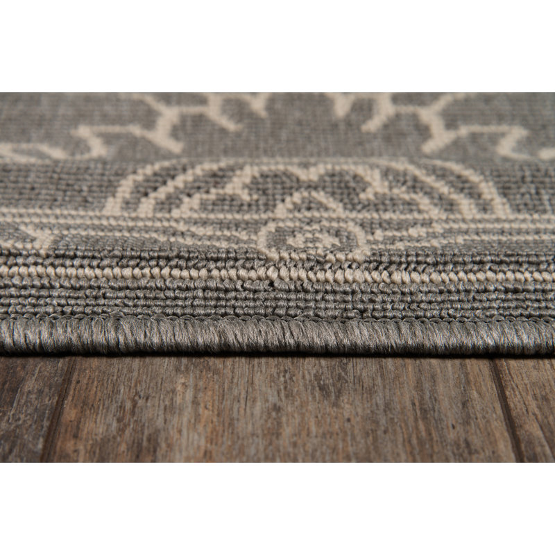 Craine Floral Indoor / Outdoor Rug, Runner 2'3" x 7'6"