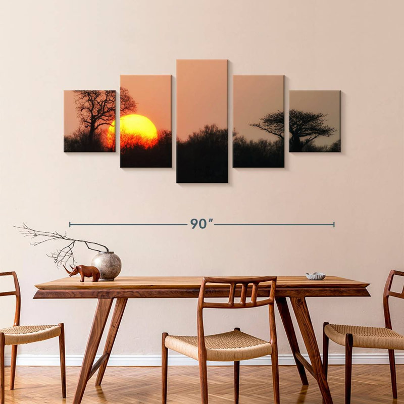 Kruger Sunset, 42" H x 92" W
