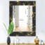 Miroir mural traditionnel laisse-40101158
