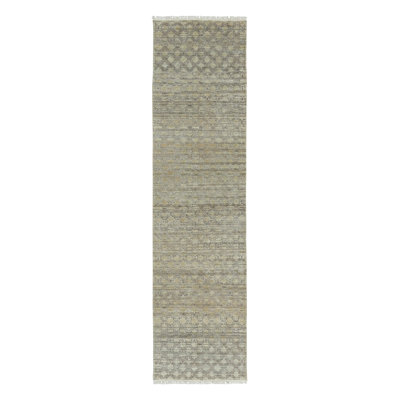Handmade Silk Floral Area Rug