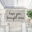 Tapis de porte pour l'extérieur «Hope You apporte Wine», par Lil 'Rue, 18 po x 30 po-120331442