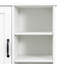 Armoire à linge autoportante polyvalente avec plusieurs options de rangement