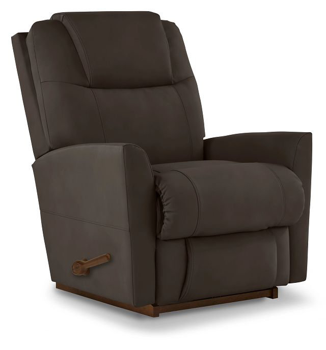 Sparrow Leather Rocking Recliner , Loutre