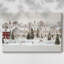 Toile tendue perlée Yule Square-2084346941